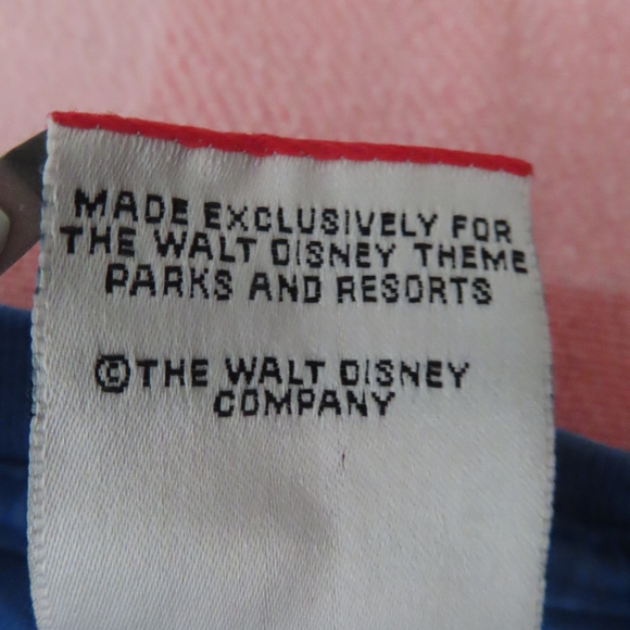 Vintage Mickey Inc Walt Disney World T-Shirt Size XL blue, Made In U.S.A. - Picture 7 of 7